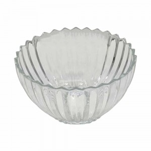 SALADEIRA CRISTALINA EM VIDRO CAPACIDADE DE 3 LITROS REF: 19S59F21 SALADEIRA CRISTALINA EM VIDRO CAPACIDADE DE 3 LITROS REF: 19S59F21