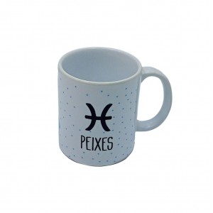 CANECA SIGNO PEIXES 325ML  REF: CN0282 CANECA SIGNO PEIXES 325ML  REF: CN0282