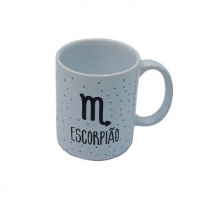 CANECA SIGNO ESCORPIÃO 325ML  REF: CN0278 CANECA SIGNO ESCORPIÃO 325ML  REF: CN0278