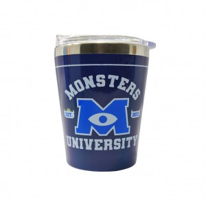 COPO DE VIAGEM MODELO MONSTERS S.A. EM INOX 400ML  REF: 21664 COPO DE VIAGEM MODELO MONSTERS S.A. EM INOX 400ML  REF: 21664