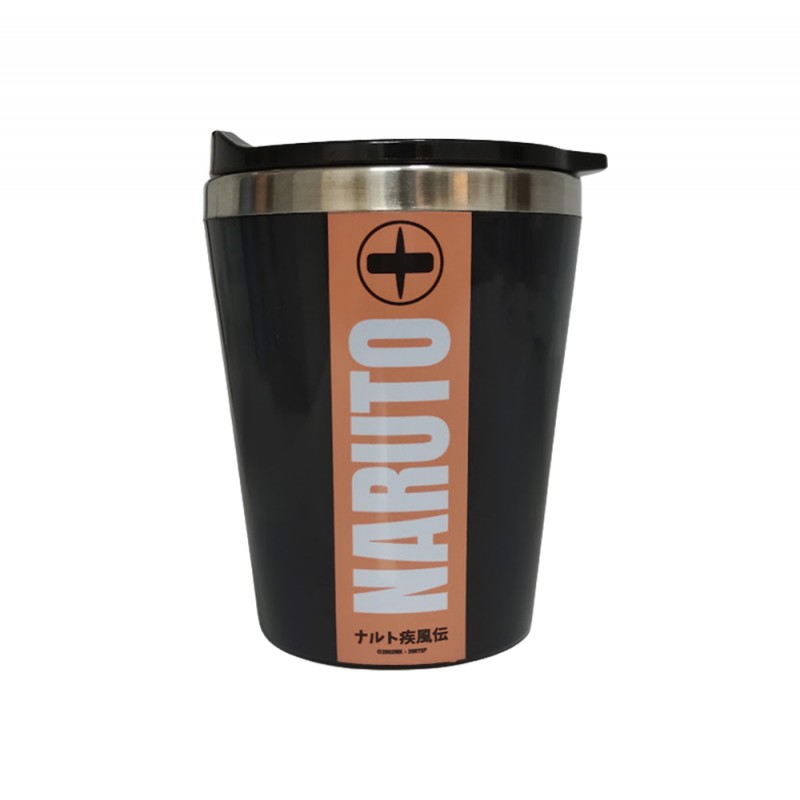COPO DE VIAGEM MODELO NARUTO EM INOX 400ML REF: 21675 COPO DE VIAGEM MODELO NARUTO EM INOX 400ML REF: 21675