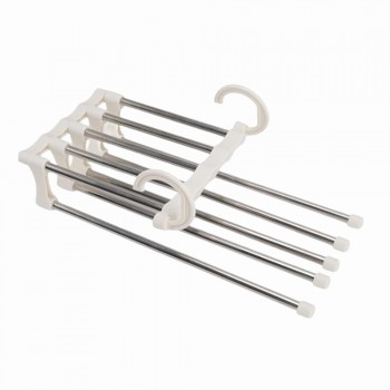 CABIDE MULTIFUNCIONAL PARA CALCA DE INOX PLÁSTICO REF: 217854A