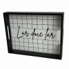 BANDEJA DECORATIVA COM FRASES EM MADEIRA REF: 2596 BANDEJA DECORATIVA COM FRASES EM MADEIRA REF: 2596