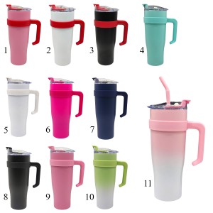 CANECÃO TUMBLER TÉRMICA COLORIDA 1250ML EM AÇO INOXIDÁVEL REF: 401250