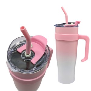 CANECÃO TUMBLER TÉRMICA COLORIDA 1250ML EM AÇO INOXIDÁVEL REF: 401250