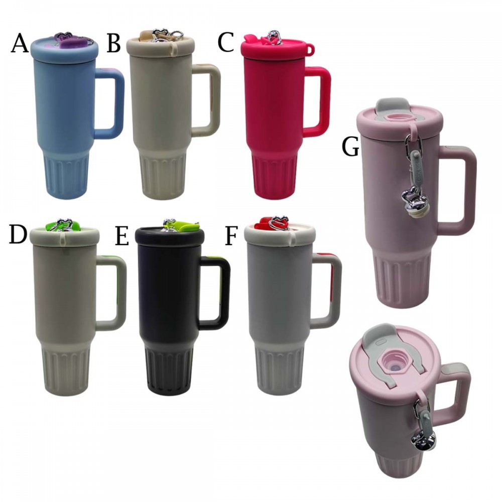 COPO TÉRMICO COM CONSERVAÇÃO DE GELO + ISOLAMENTO EM AÇO INOXIDÁVEL 1200ML REF: 30231