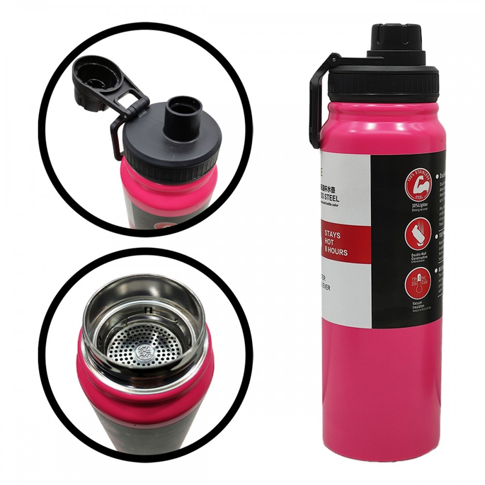 GARRAFA FLIP STRAW 800ML REF: 31006