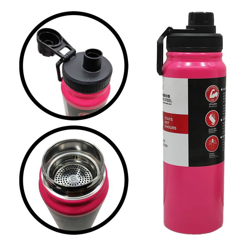 GARRAFA FLIP STRAW 800ML REF: 31006