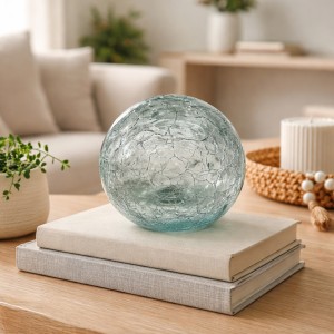 BOLA DE VIDRO DECORATIVA REF: BOT6