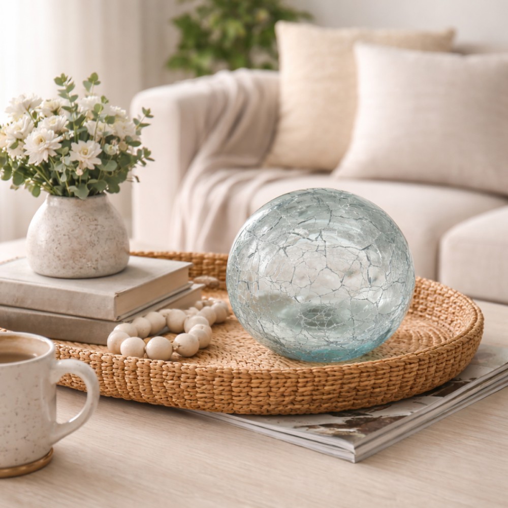 BOLA DE VIDRO DECORATIVA REF: BC10