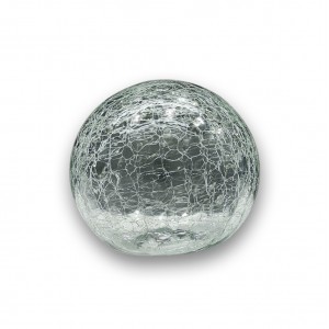 ENFEITE DECORATIVO MODELO BOLA TRANSPARENTE EM VIDRO REF: BC10 ENFEITE DECORATIVO MODELO BOLA TRANSPARENTE EM VIDRO REF: BC10