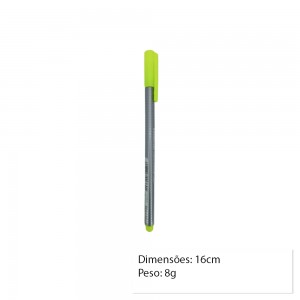 CANETA FINELINER AMARELO NEON UNIDADE REF: 334-101