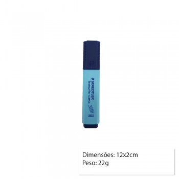 MARCA TEXTO UNIDADE COR: AZUL REF: 364C-305 MARCA TEXTO UNIDADE COR: AZUL REF: 364C-305