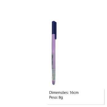 CANETA ROXO PASTEL UNIDADE REF: 323-62