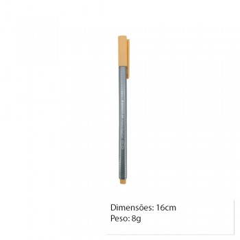 CANETA FINELINER LARANJA PASTEL UNIDADE  REF: 334-430