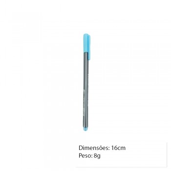 CANETA FINELINER AZUL PALIDO UNIDADE REF: 334-305