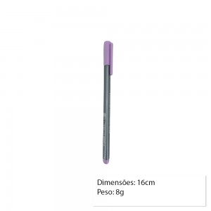 CANETA FINELINER LILAS UNIDADE REF: 334-62