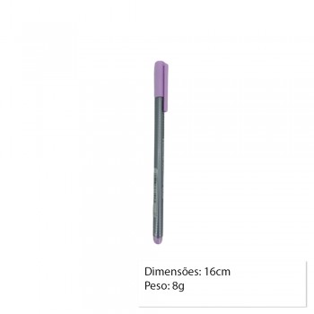 CANETA FINELINER LILAS UNIDADE REF: 334-62