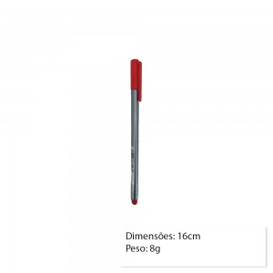 CANETA FINELINER VERMELHO UNIDADE  REF: 334-2