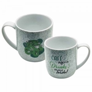 CANECA COM FRASE MODELO CAFÉ AGORA DRINKS MAIS TARDE EM PORCELANA 360ML REF: 401176 CANECA COM FRASE MODELO CAFÉ AGORA DRINKS MAIS TARDE EM PORCELANA 360ML REF: 401176