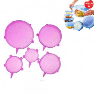 CONJ 6 TAMPAS ROSA CONJ 6 TAMPAS ROSA