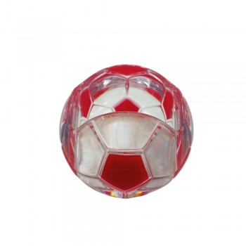 PORTA CELULAR BOLA ACRILICO VERMELHO