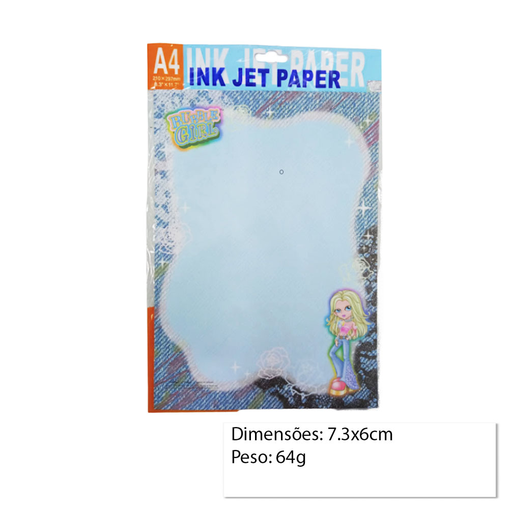 BLOCO PAPEL DE CARTA A4 C/12 PCS REF:LP-20