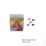 JOGO DE ILHOS MODELO CORAÇÃO COM 50 UNIDADES  REF: 81071