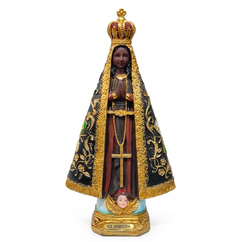 ENFEITE DE MESA DE RESINA MODELO NOSSA SENHORA REF: SW12A432-9