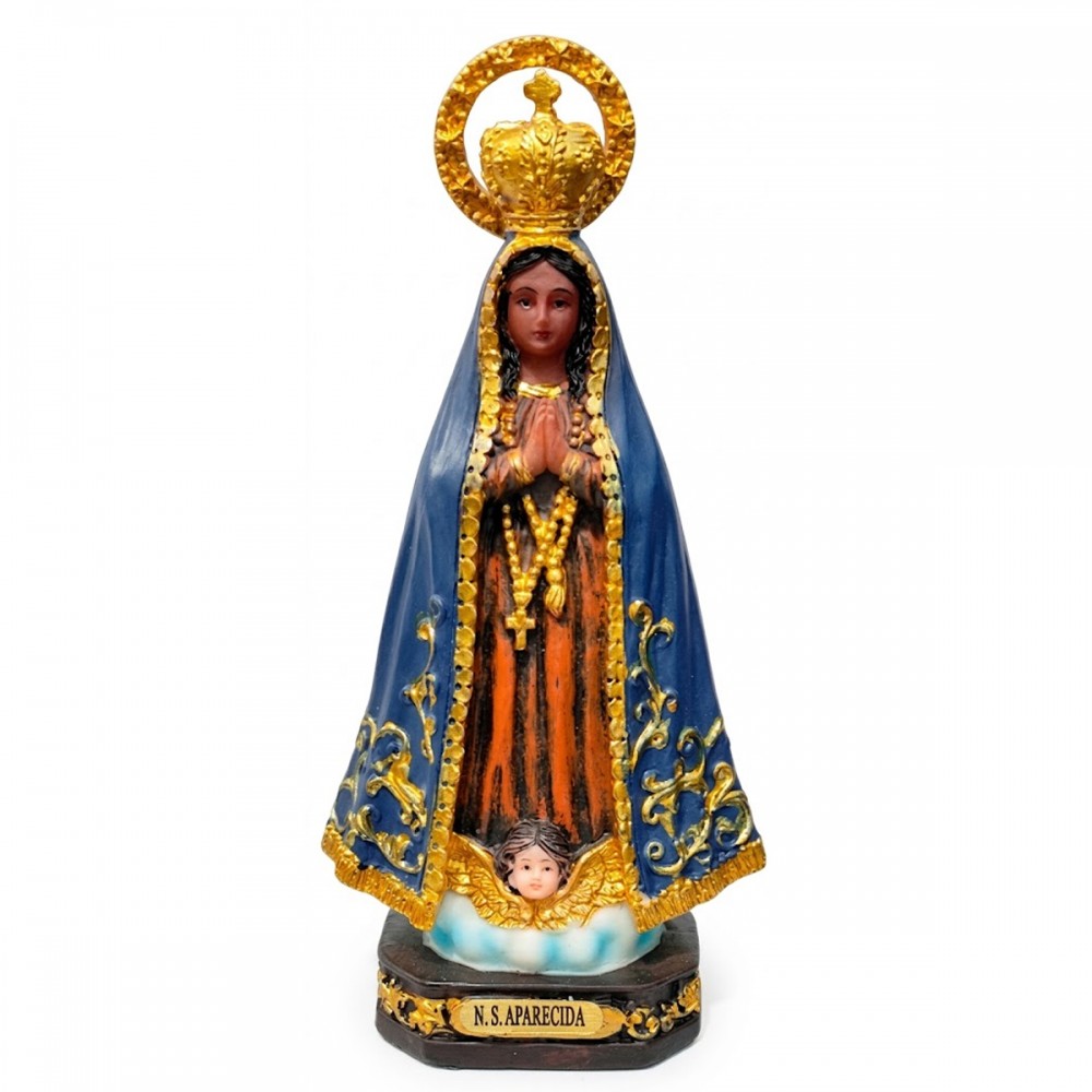 ENFEITE DE MESA DE RESINA MODELO NOSSA SENHORA REF: SW23SM3187-5.5