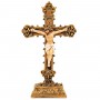 ENFEITE DE MESA DE RESINA MODELO JESUS NA CRUZ REF: ALJB1882K-9BC