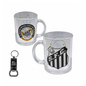 CANECA DE VIDRO MODELO SANTOS 320ML REF: TWZB13150B-4