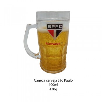 CANECA PLÁSTICO SÃO PAULO 400ML REF: 8825-2 CANECA PLÁSTICO SÃO PAULO 400ML REF: 8825-2