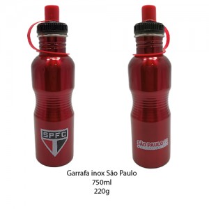 GARRAFA INOX SÃO PAULO 750ML REF: YF039A1-2 GARRAFA INOX SÃO PAULO 750ML REF: YF039A1-2