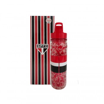 GARRAFA MODELO SÃO PAULO EM PLÁSTICO 580ML REF: DF6604-2
