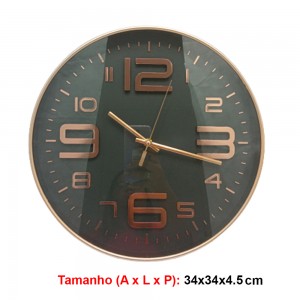 RELOGIO DE PAREDE REF: GD-9791K2