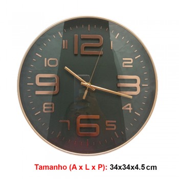 RELOGIO DE PAREDE REF: GD-9791K2