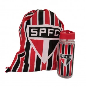 KIT GARRAFA COM MOCHILA MODELO SÃO PAULO EM PLÁSTICO 450ML REF: EAS026-2 KIT GARRAFA COM MOCHILA MODELO SÃO PAULO EM PLÁSTICO 450ML REF: EAS026-2