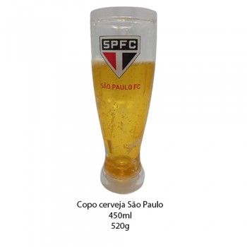 COPO CERVEJA SÃO PAULO 450ML REF: CSU02-2