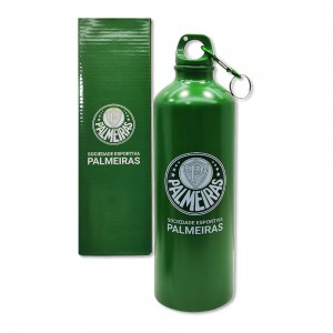 GARRAFA DE ALUMÍNIO MODELO PALMEIRAS REF: QH075-3