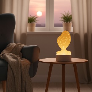 LUMINÁRIA MARIA DE PLÁSTICO COM LED REF: JD3067