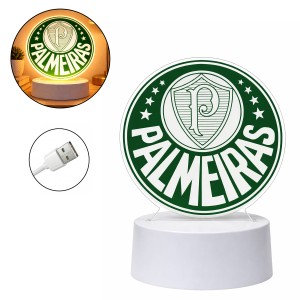 LUMINÁRIA DE PLÁSTICO VIA USB MODELO PALMEIRAS REF: JD3077-3