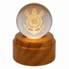 ENFEITE DE MESA GLOBO DE VIDRO GIRATÓRIO MODELO CORINTHIANS REF: SS-F8960-1 ENFEITE DE MESA GLOBO DE VIDRO GIRATÓRIO MODELO CORINTHIANS REF: SS-F8960-1