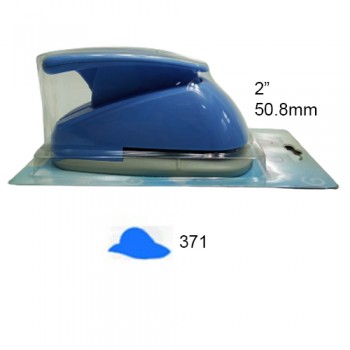 PERFURADOR P/PAPEL 2'' COR: AZUL ESCURO FURO: 371