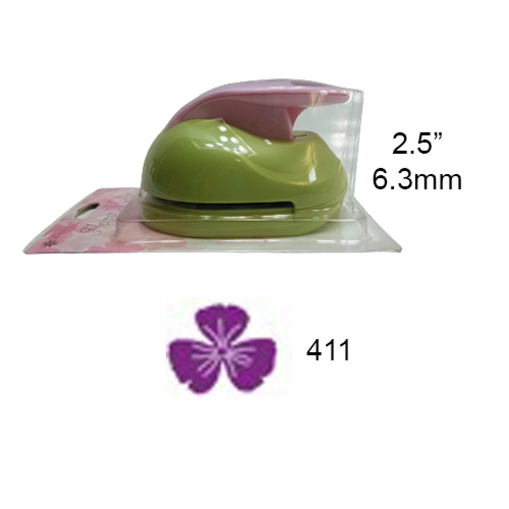 PERFURADOR DE PAPEL 2.5" 6.3mm VERDE FURO: 411