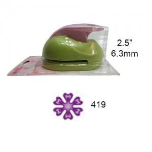 PERFURADOR DE PAPEL 2.5" 6.3mm VERDE FURO: 419 PERFURADOR DE PAPEL 2.5" 6.3mm VERDE FURO: 419