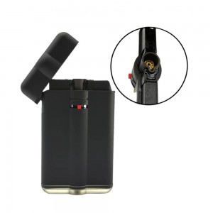 ACENDEDOR ZENGAZ POKER JET COR PRETO  REF: ZL-18 ACENDEDOR ZENGAZ POKER JET COR PRETO  REF: ZL-18