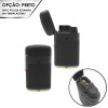 ACENDEDOR ZENGAZ DOUBLE JET PRETO REF: ZL-2A