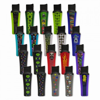 ACENDEDOR ZENGAZ SLIM 7 ESTAMPADO REF: ZL-7E