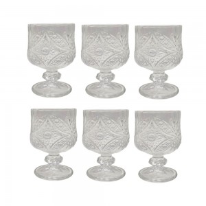 CONJUNTO DE 6 COPOS DE SHOT EM VIDRO 60ML REF: 5582 CONJUNTO DE 6 COPOS DE SHOT EM VIDRO 60ML REF: 5582